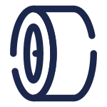 Wheel Angle SVG Icon
